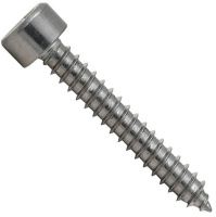 Саморез с цилиндрической головкой и внутренним шестигранником 4,8х50 мм арт. 9051 B (DIN 912), нержавеющая сталь А4